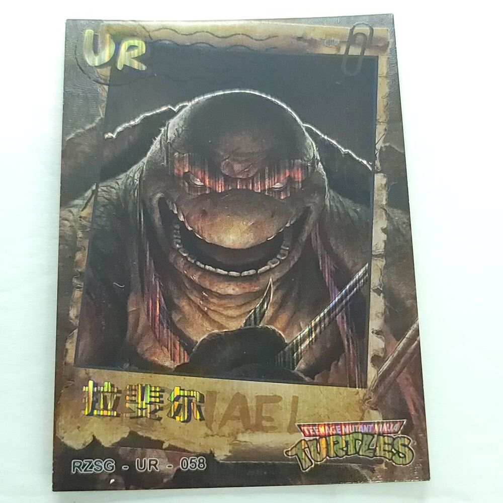 Raphael Rise Of The Teenage Mutant Ninja Turtles Trading Card TMNT UR-058